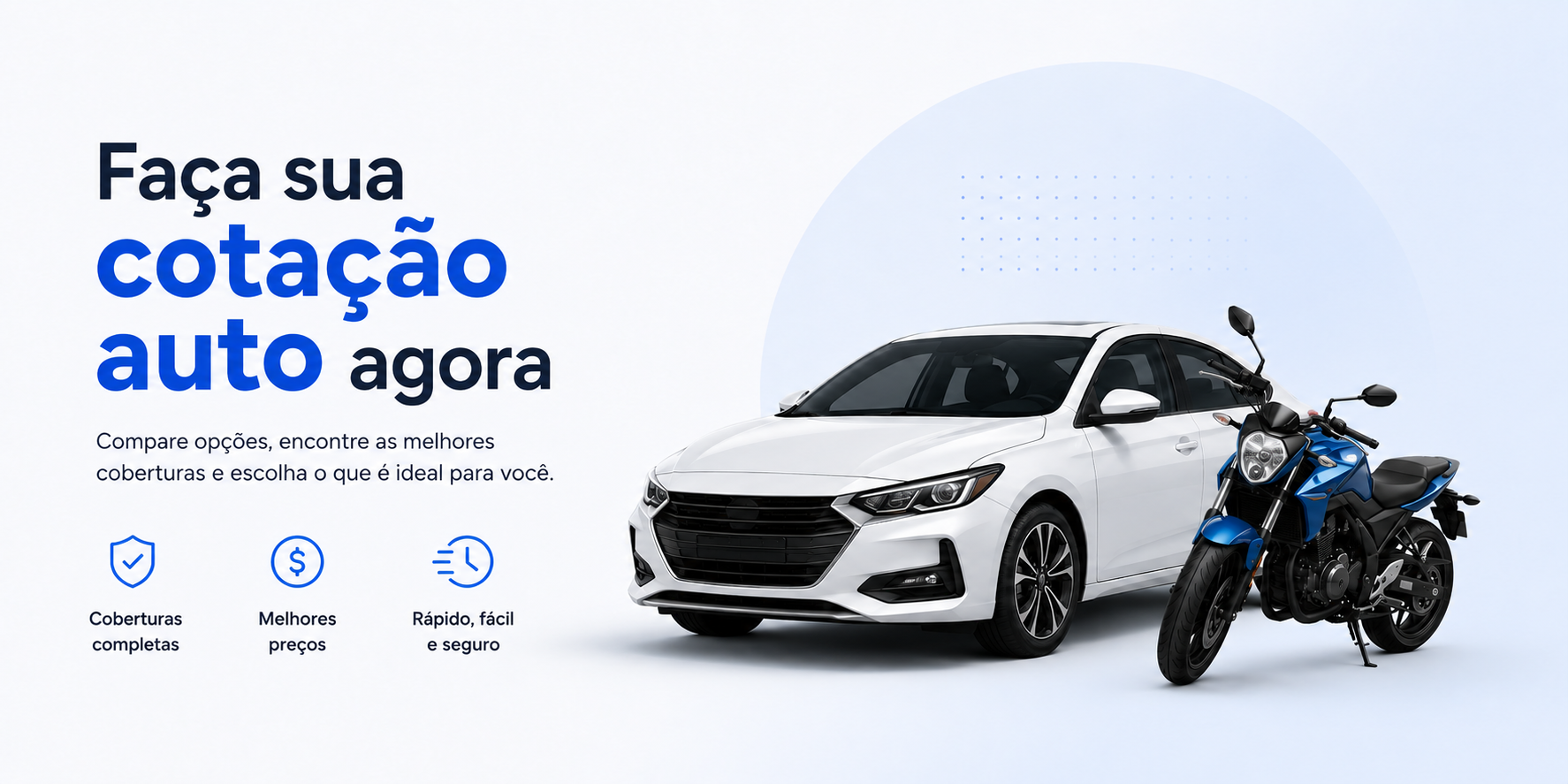 Faça sua cotação de seguro auto agora