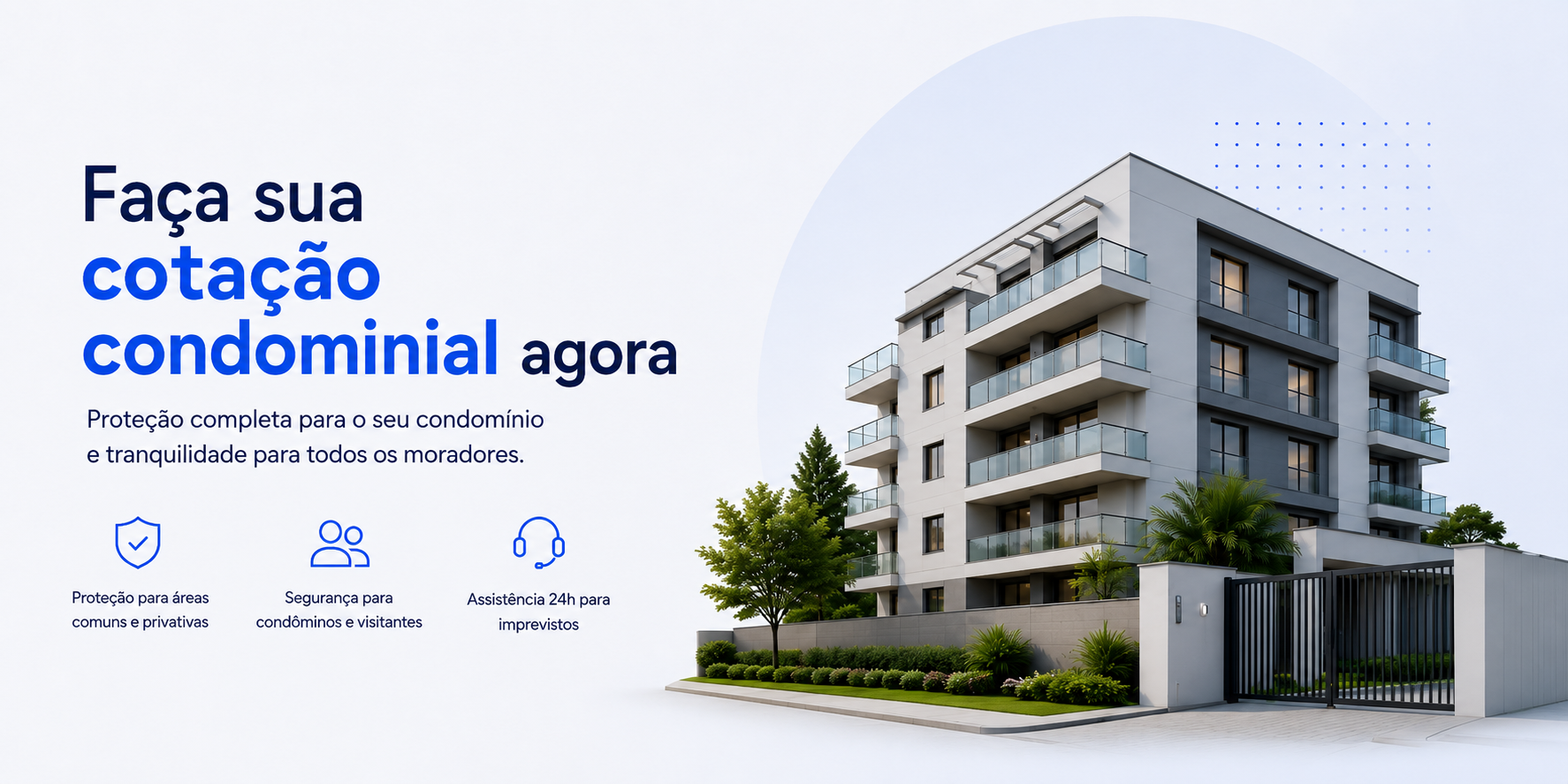 Faça sua cotação de seguro condominial