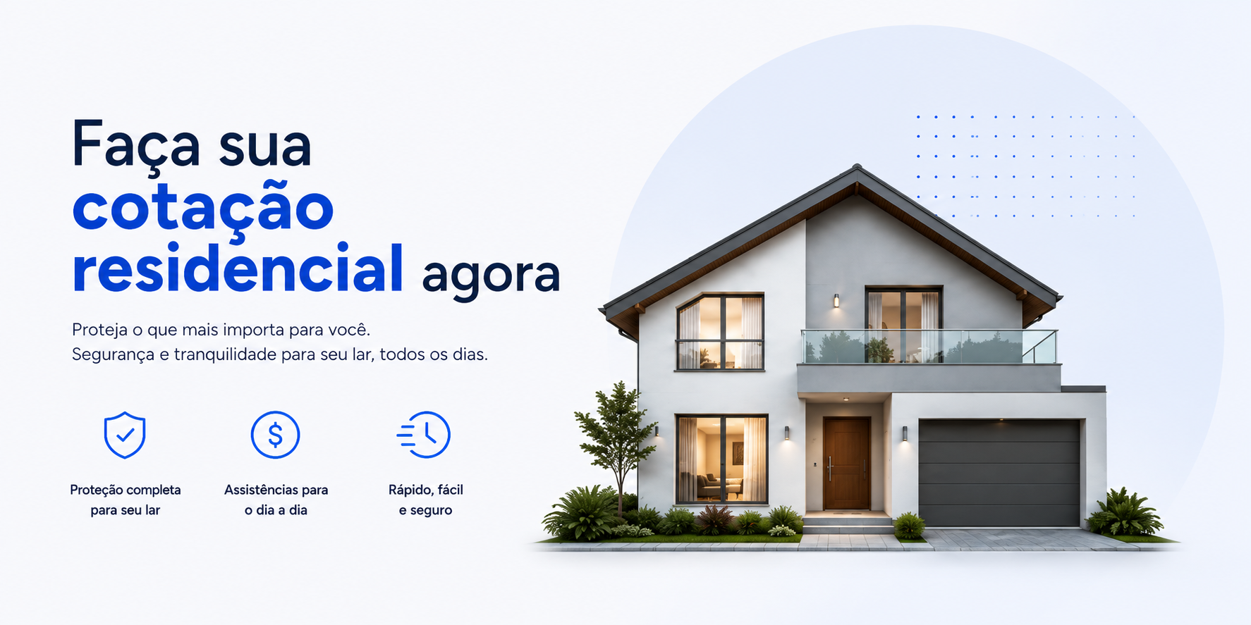 Faça sua cotação de seguro residencial agora